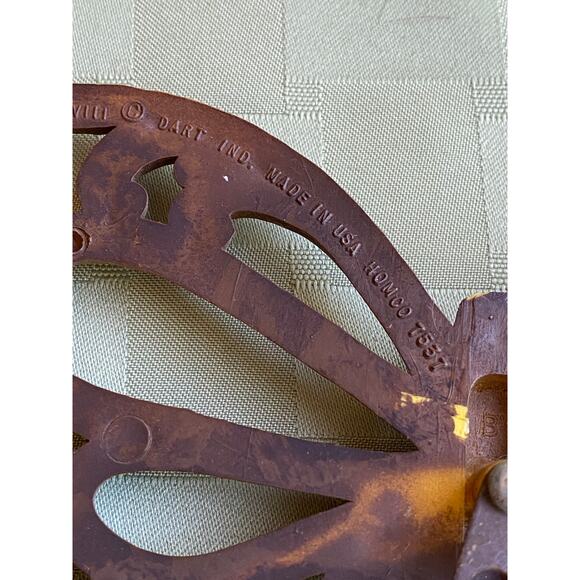 VTG 1978 Set of 4 Wood Look Butterflies for wall by Homeco Excellent Condition - Picture 12 of 12